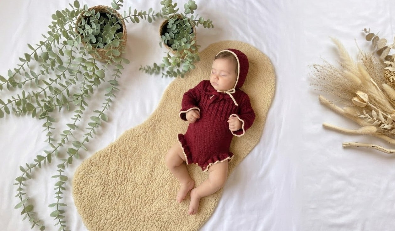 Ropa punto bebé: 6 conjuntos cálidos para tardes de otoño