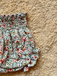Cubrepañal de flores multicolor - Colección Amaranto