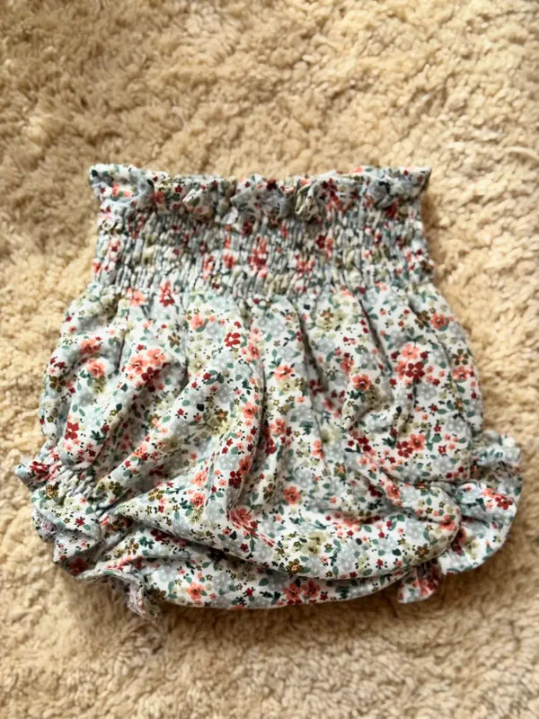 Cubrepañal de flores multicolor - Colección Amaranto