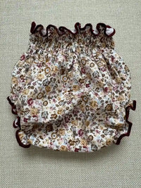 Cubrepañal con encantador estampado floral - Camelia