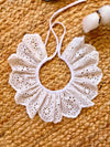 Cuello Bordado Blanco de Algodón IV