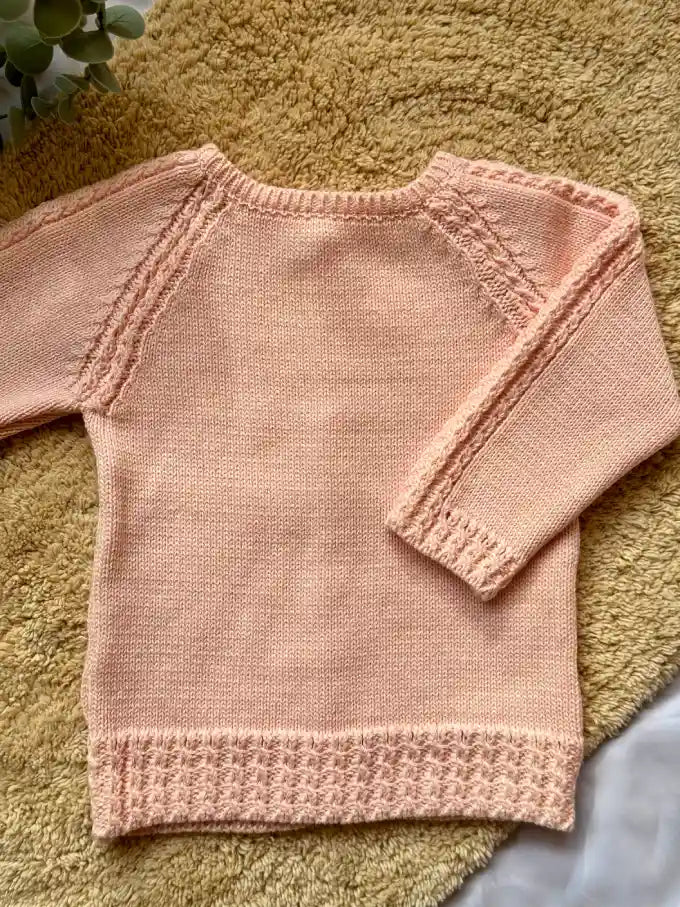Jersey/Chaqueta de punto rosa - Colección Alegría