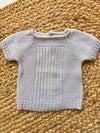 Jersey de punto gris claro Gardenia