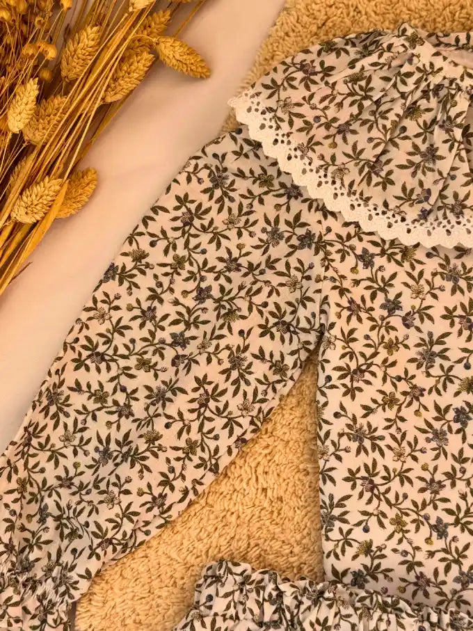 Jesusito blanco con ramas - Colección Azucena