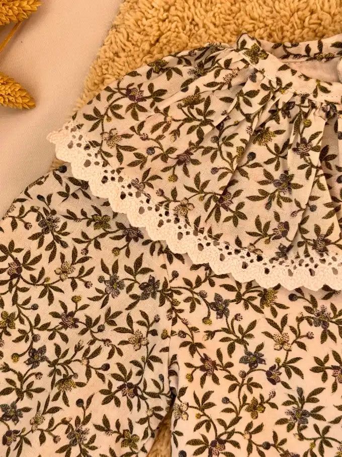 Jesusito blanco con ramas - Colección Azucena