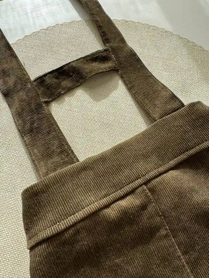 Pantalón de micropana verde - Fresno