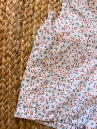 Pantalón con tirantes verde agua y mostaza Eucalipto