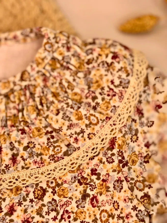 Pelele con estampado floral - Colección Camelia