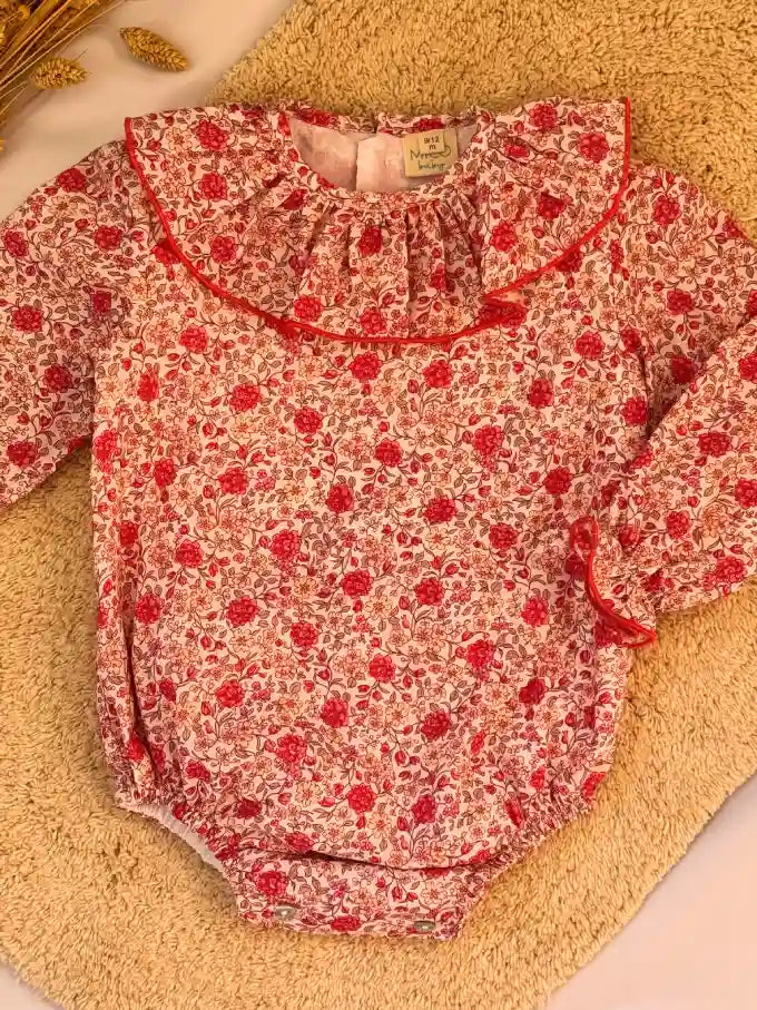Pelele de flores - Colección Rosa