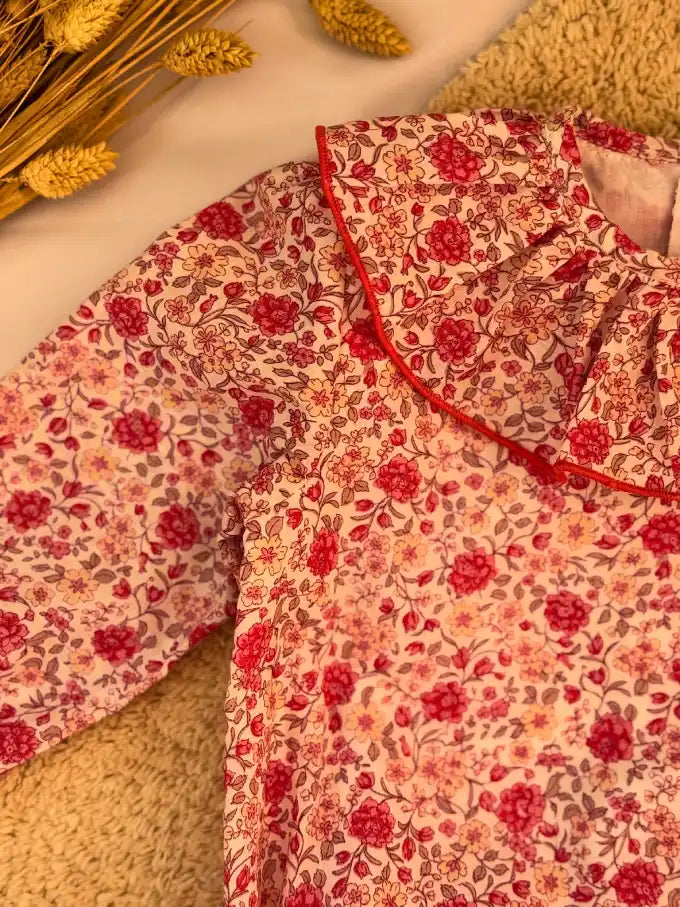Pelele de flores - Colección Rosa