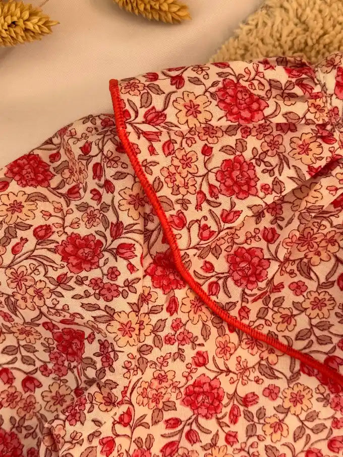Pelele de flores - Colección Rosa