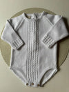 Gestrickter Strampler Magnolia