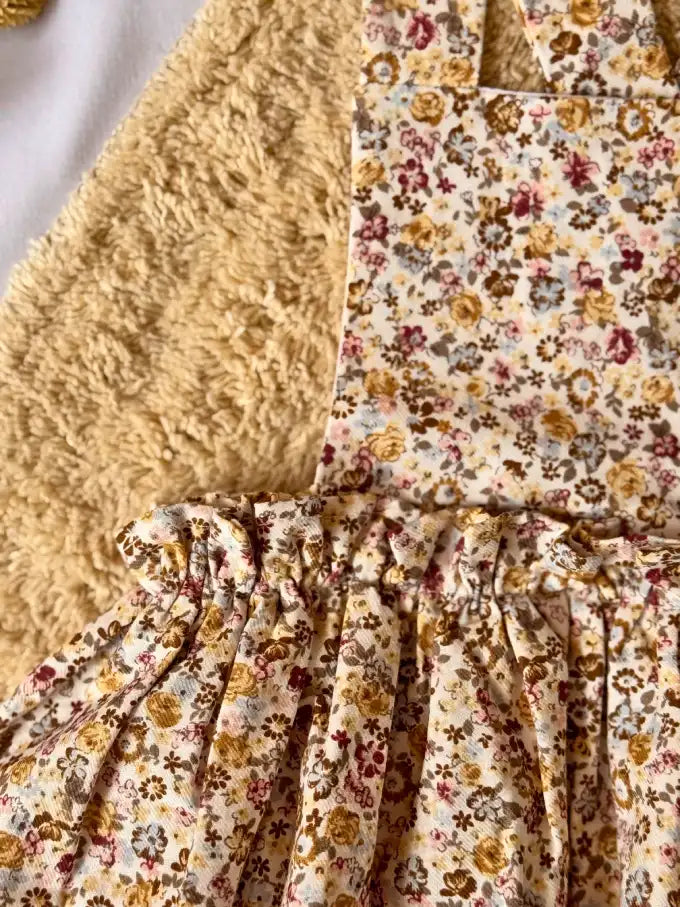 Ranita con volante con estampado floral - Colección Camelia