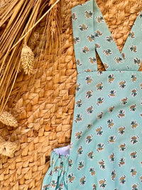 Ranita verde agua con flores - Colección Iris