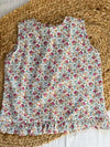 Kleid mit Höschen in Fuchsia und Wassergrün Orchidee